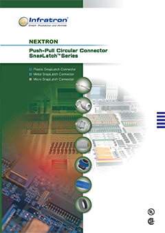 NEXTRON Push-Pull and SnapLatch Connectors