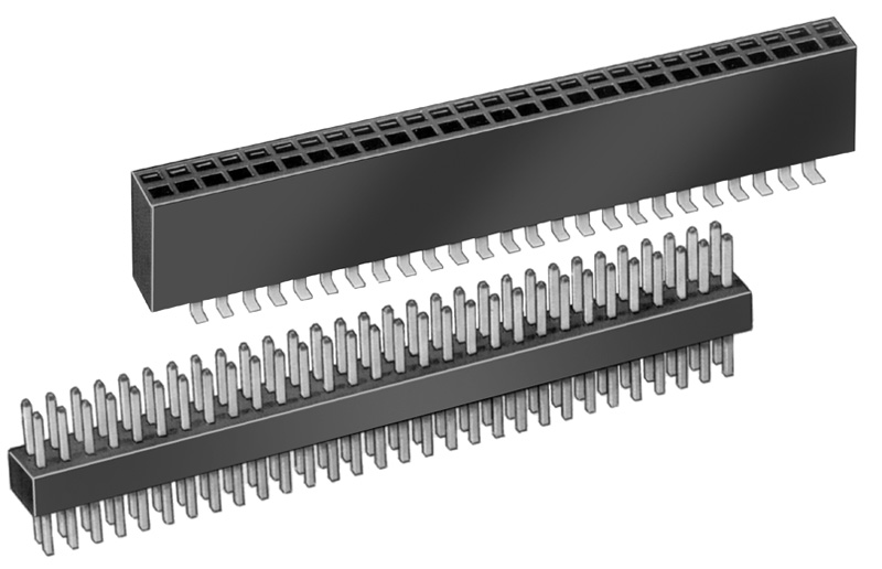 Steckverbinder, Raster 1,27 mm