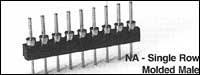 Board to Board Sockets & Adapters - NA - Single Row Molded Male