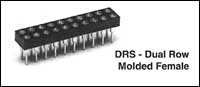 Board to Board Sockets & Adapters - DRS - Dual Row Molded Female
