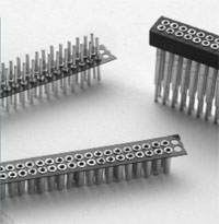 .050/(1,27mm) Pitch Board to Board Connectors Molded and Peel-A-Way Insulators