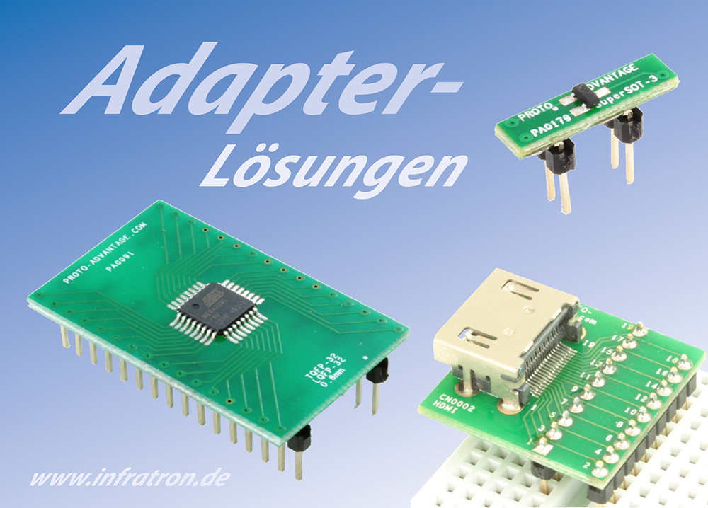 Umfangreiches Adapter-Programm